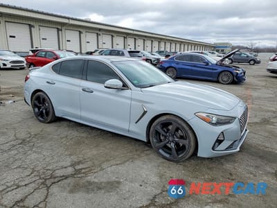 Czwarte zdjęcie samochodu z boku: 2019 GENESIS G70 2.0T ADVANCED VIN:KMTG44LA4KU017007 - miniatura