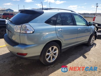 Trzecie zdjęcie samochodu z tyłu: 2009 LEXUS RX 350 BASE VIN:2T2GK31U69C063761 - miniatura