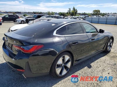 Trzecie zdjęcie samochodu z tyłu: 2025 BMW I4 EDRIVE 40 VIN:WBY23HD05SFV82748 - miniatura