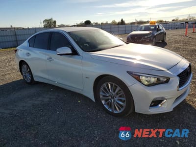 Czwarte zdjęcie samochodu z boku: 2021 INFINITI Q50 LUXE VIN:JN1EV7BR7MM754686 - miniatura