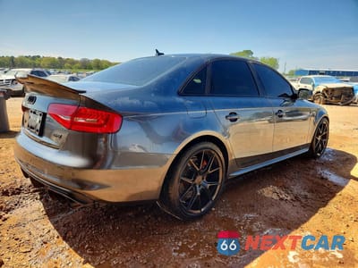 Trzecie zdjęcie samochodu z tyłu: 2016 AUDI S4 PREMIUM PLUS VIN:WAUBGAFL1GA007651 - miniatura