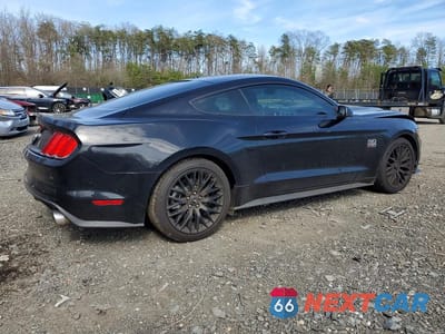 Trzecie zdjęcie samochodu z tyłu: 2015 FORD MUSTANG GT VIN:1FA6P8CF9F5342360 - miniatura