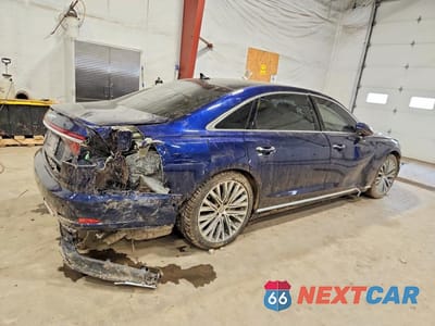 Trzecie zdjęcie samochodu z tyłu: 2019 AUDI A8 L VIN:WAU8DAF81KN021100 - miniatura