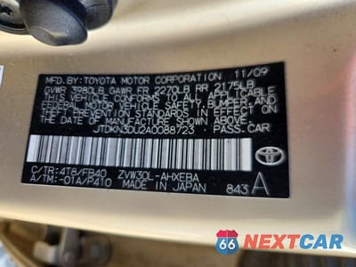Zdjęcie 12 z 12 samochodu: 2010 TOYOTA PRIUS III VIN:JTDKN3DU2A0088723 - miniatura