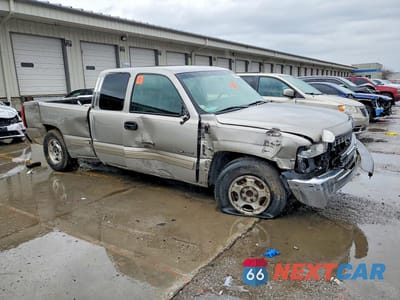 Czwarte zdjęcie samochodu z boku: 2001 CHEVROLET SILVERADO C1500 VIN:2GCEC19T411134838 - miniatura