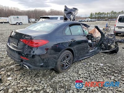 Trzecie zdjęcie samochodu z tyłu: 2025 MERCEDES-BENZ C 300 4MATIC VIN:W1KAF4HB5SR289218 - miniatura