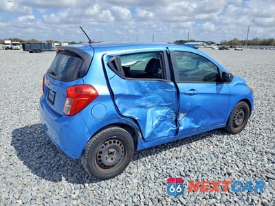 Trzecie zdjęcie samochodu z tyłu: 2016 CHEVROLET SPARK LS VIN:KL8CB6SA4GC576871 - miniatura