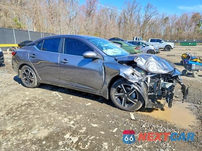 Czwarte zdjęcie samochodu z boku: 2025 NISSAN SENTRA SV VIN:3N1AB8CV4SY329283 - miniatura
