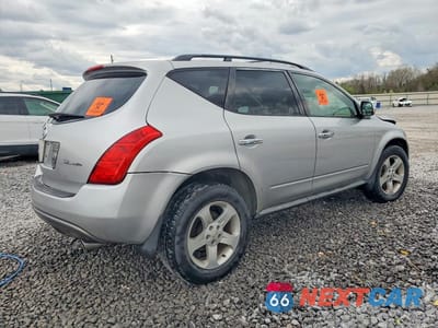 Trzecie zdjęcie samochodu z tyłu: 2005 NISSAN MURANO S VIN:JN8AZ08W75W435593 - miniatura
