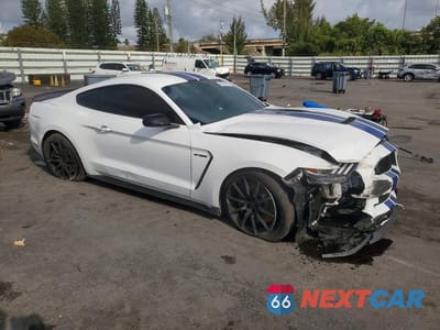 Czwarte zdjęcie samochodu z boku: 2017 FORD MUSTANG SHELBY GT350 VIN:1FA6P8JZ8H5527080 - miniatura