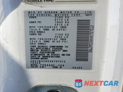 Zdjęcie 14 z 14 samochodu: 2017 CHEVROLET CITY EXPRESS LT VIN:3N63M0ZNXHK707012 - miniatura