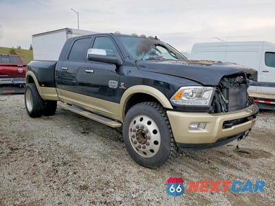 Czwarte zdjęcie samochodu z boku: 2014 RAM 3500 LONGHORN VIN:3C63RRNL3EG329201 - miniatura