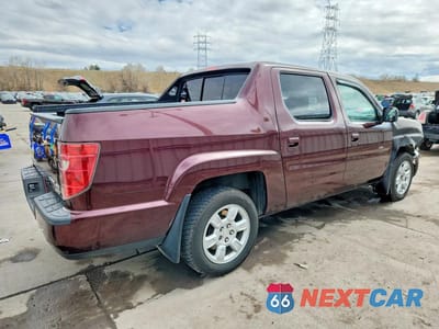Trzecie zdjęcie samochodu z tyłu: 2010 HONDA RIDGELINE RTL VIN:5FPYK1F53AB012630 - miniatura