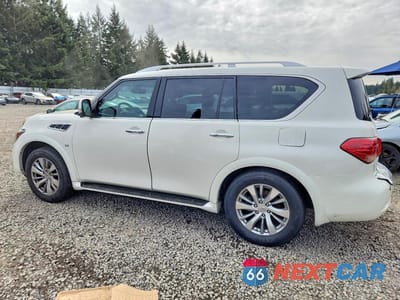 Drugie zdjęcie samochodu z przodu: 2016 INFINITI QX80 BASE VIN:JN8AZ2NF3G9614022 - miniatura