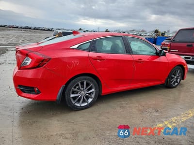 Trzecie zdjęcie samochodu z tyłu: 2021 HONDA CIVIC VIN:2HGFC1F35MH706750 - miniatura