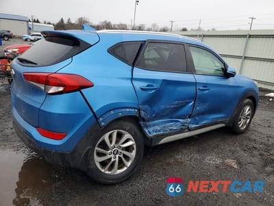 Trzecie zdjęcie samochodu z tyłu: 2018 HYUNDAI TUCSON SEL PLUS VIN:KM8J33A46JU699431 - miniatura