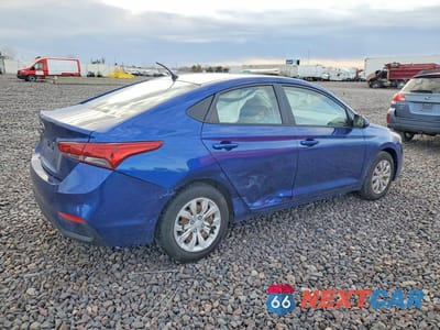 Trzecie zdjęcie samochodu z tyłu: 2019 HYUNDAI ACCENT SE VIN:3KPC24A31KE082077 - miniatura