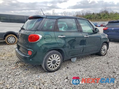 Trzecie zdjęcie samochodu z tyłu: 2014 FIAT 500L EASY VIN:ZFBCFABH4EZ000528 - miniatura