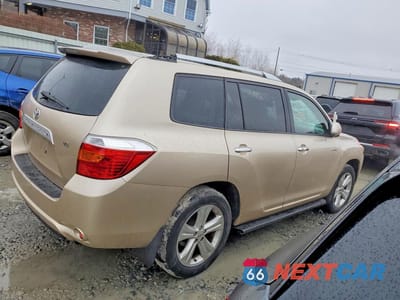 Trzecie zdjęcie samochodu z tyłu: 2008 TOYOTA HIGHLANDER LIMITED VIN:JTEES42A682011917 - miniatura