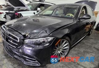 Drugie zdjęcie samochodu z przodu: 2022 MERCEDES-BENZ S 580 4MATIC VIN:W1K6G7GBXNA121955 - miniatura
