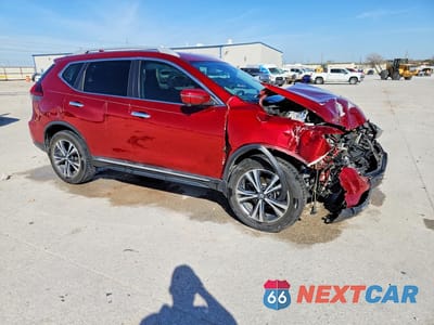 Czwarte zdjęcie samochodu z boku: 2018 NISSAN ROGUE SL VIN:5N1AT2MT1JC838805 - miniatura