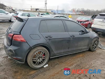 Trzecie zdjęcie samochodu z tyłu: 2016 VOLKSWAGEN GTI S VIN:3VW4T7AU6GM056368 - miniatura