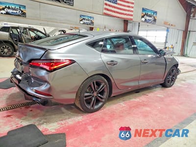 Trzecie zdjęcie samochodu z tyłu: 2024 ACURA INTEGRA A-SPEC TECH VIN:19UDE4G77RA013835 - miniatura
