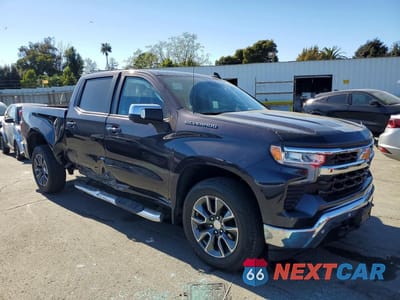 Czwarte zdjęcie samochodu z boku: 2024 CHEVROLET SILVERADO C1500 LT VIN:3GCPACED2RG133375 - miniatura