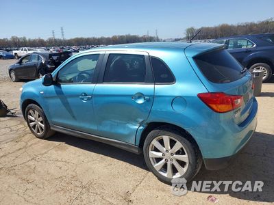 Drugie zdjęcie samochodu z przodu: 2014 MITSUBISHI OUTLANDER SPORT ES VIN:4A4AP3AU8EE028165 - miniatura
