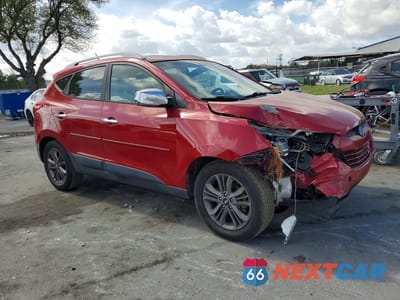 Czwarte zdjęcie samochodu z boku: 2015 HYUNDAI TUCSON GLS AWD VIN:KM8JUCAG6FU108688 - miniatura