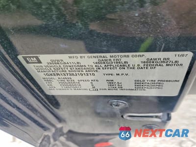 Zdjęcie 13 z 13 samochodu: 2008 GMC ACADIA SLE VIN:1GKER13738J191210 - miniatura