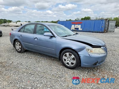 Czwarte zdjęcie samochodu z boku: 2009 HYUNDAI SONATA GLS VIN:5NPET46C59H556875 - miniatura