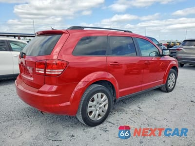 Trzecie zdjęcie samochodu z tyłu: 2016 DODGE JOURNEY SE VIN:3C4PDCABXGT128201 - miniatura