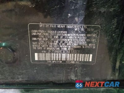Zdjęcie 14 z 14 samochodu: 2012 SUBARU FORESTER 2.5X VIN:JF2SHABC4CH418101 - miniatura