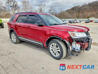 Czwarte zdjęcie samochodu z boku: 2018 FORD EXPLORER XLT VIN:1FM5K8D87JGC31917 - miniatura