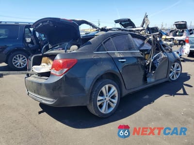 Trzecie zdjęcie samochodu z tyłu: 2011 CHEVROLET CRUZE LTZ VIN:1G1PH5S9XB7227232 - miniatura