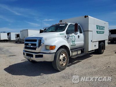 Drugie zdjęcie samochodu z przodu: 2008 FORD F750 SUPER DUTY CHIPPER TRUCK VIN:3FRNX75A38V046553 - miniatura