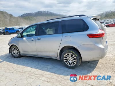 Drugie zdjęcie samochodu z przodu: 2017 TOYOTA SIENNA XLE 8-PASSENGER VIN:5TDYZ3DCXHS838558 - miniatura