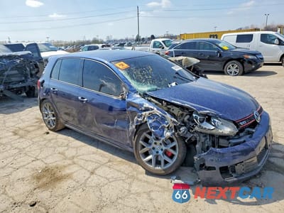 Czwarte zdjęcie samochodu z boku: 2012 VOLKSWAGEN GTI VIN:WVWHD7AJ7CW223015 - miniatura