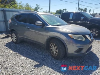 Czwarte zdjęcie samochodu z boku: 2016 NISSAN ROGUE S VIN:KNMAT2MT9GP659403 - miniatura