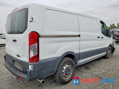Trzecie zdjęcie samochodu z tyłu: 2020 FORD TRANSIT 250 DELIVERY VAN VIN:1FTBR1Y87LKA01623 - miniatura