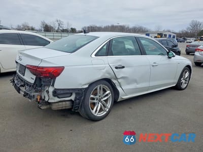 Trzecie zdjęcie samochodu z tyłu: 2021 AUDI A4 PREMIUM PLUS 45 VIN:WAUEAAF47MA038504 - miniatura