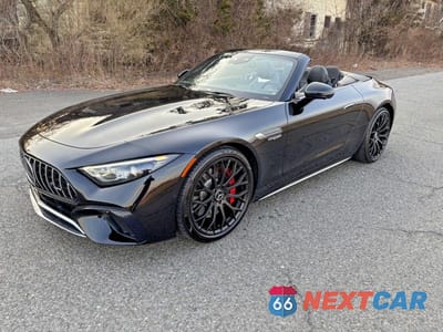 Drugie zdjęcie samochodu z przodu: 2022 MERCEDES-BENZ SL 55 AMG VIN:W1KVK8AB9NF002452 - miniatura