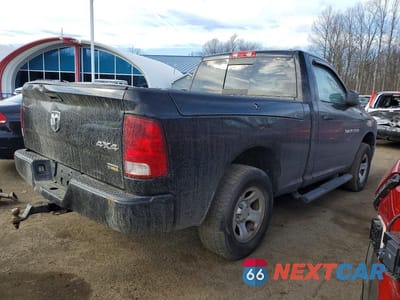 Trzecie zdjęcie samochodu z tyłu: 2012 DODGE RAM 1500 ST VIN:3C6JD7AP7CG209000 - miniatura