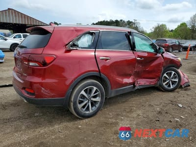 Trzecie zdjęcie samochodu z tyłu: 2019 KIA SORENTO EX V6 VIN:5XYPH4A50KG568397 - miniatura