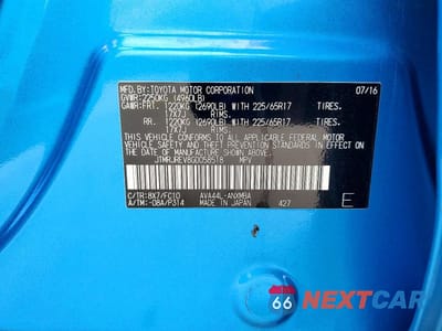 Zdjęcie 13 z 13 samochodu: 2016 TOYOTA RAV4 HYBRID XLE VIN:JTMRJREV8GD058518 - miniatura