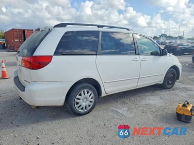 Trzecie zdjęcie samochodu z tyłu: 2004 TOYOTA SIENNA LE 7 PASSENGER VIN:5TDZA23C54S100166 - miniatura