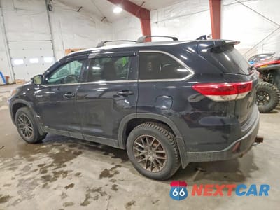 Drugie zdjęcie samochodu z przodu: 2017 TOYOTA HIGHLANDER HYBRID XLE VIN:5TDJGRFHXHS035817 - miniatura