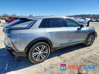 Trzecie zdjęcie samochodu z tyłu: 2024 CADILLAC LYRIQ LUXURY VIN:1GYKPPRK3RZ100808 - miniatura