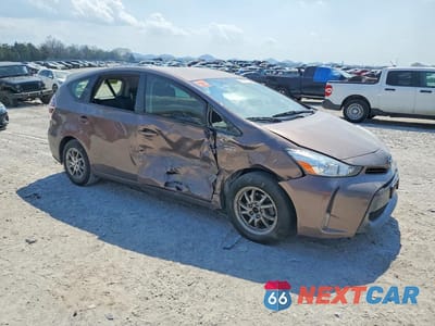 Czwarte zdjęcie samochodu z boku: 2016 TOYOTA PRIUS V THREE VIN:JTDZN3EU0GJ051881 - miniatura